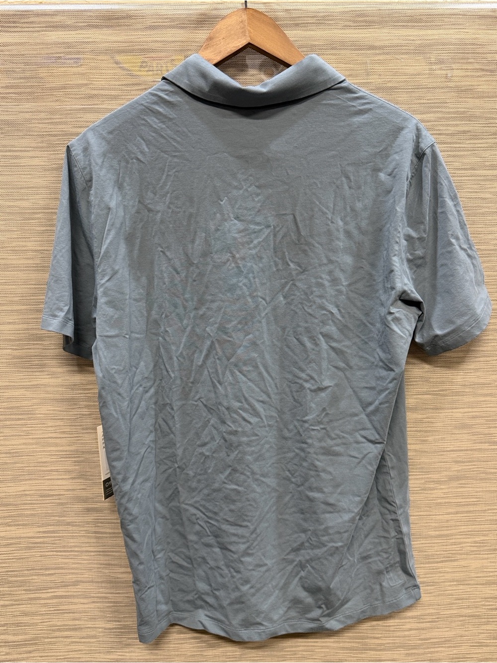 Vuori Short Sleeve Feather Polo Dusty Blue Men’s M - Picture 6 of 7